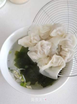 海木耳虾皮小馄饨的做法步骤:8