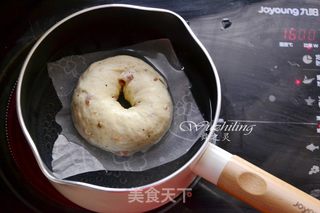 培根芝士贝果的做法步骤:9