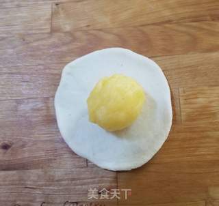 奶黄包的做法步骤:12