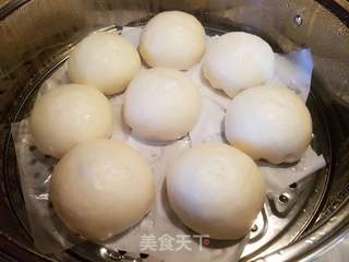 奶黄包的做法步骤:15