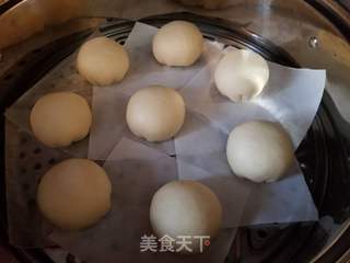 奶黄包的做法步骤:14