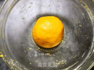 万圣节南瓜鬼脸饼干的做法步骤:6