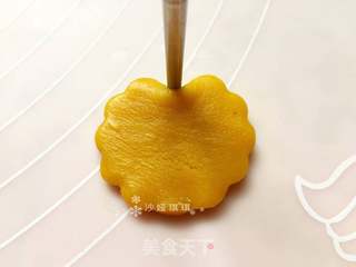万圣节南瓜鬼脸饼干的做法步骤:9