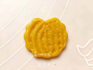 万圣节南瓜鬼脸饼干的做法步骤:10