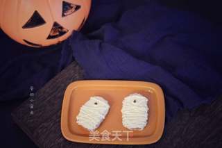 万圣节木乃伊饼干的做法步骤:5