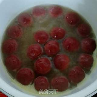 姜汁红曲汤圆的做法步骤:9
