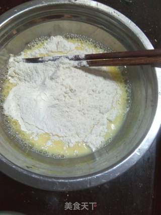 鸡蛋玉米饼的做法步骤:3