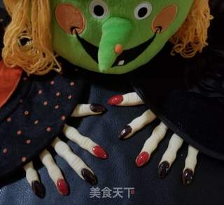 巫婆手指饼干的做法步骤:9
