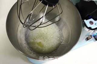 菠菜戚风的做法步骤:9