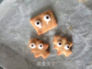 万圣节眼睛饼干的做法步骤:8