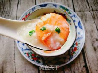 鲜虾粥的做法步骤:11