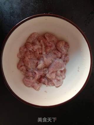 西红柿滑肉的做法步骤:3