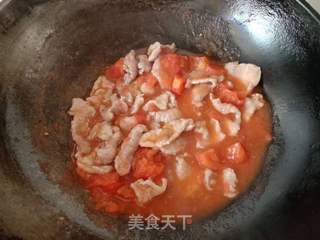 西红柿滑肉的做法步骤:12