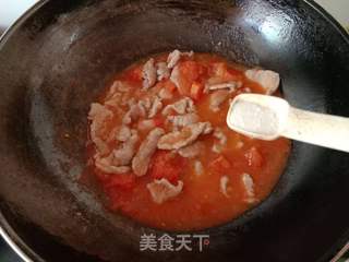 西红柿滑肉的做法步骤:14