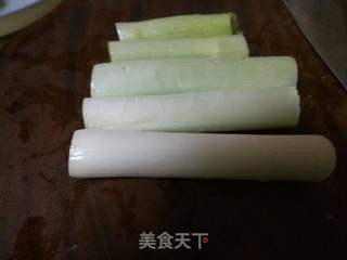 大葱凉拌水豆豉的做法步骤：1