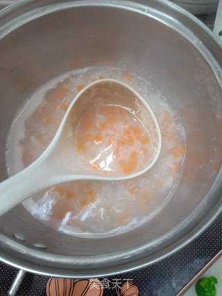 鲜虾蔬菜粥的做法步骤:6
