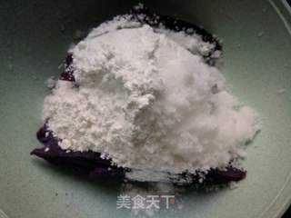紫薯芝士饼的做法步骤:2