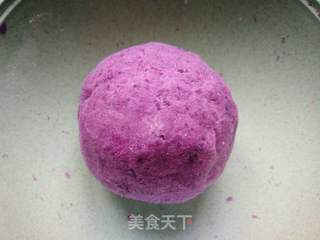 紫薯芝士饼的做法步骤:3