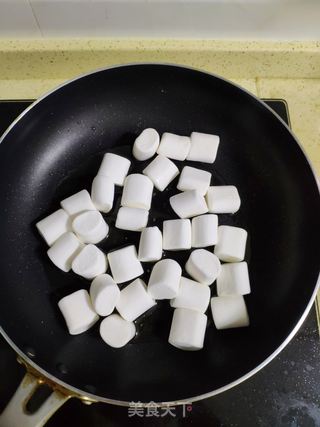 雪花酥的做法步骤:3