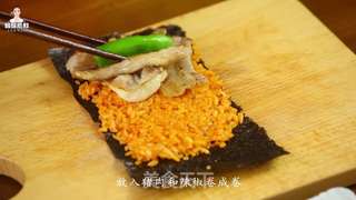 韩式猪肉紫菜卷饭这样做太好吃啦的做法步骤:7
