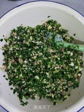 鱼肉馅煎饺的做法步骤:7