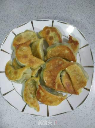 鱼肉馅煎饺的做法步骤:14