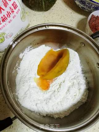 牛肉娃娃菜饺子的做法步骤:3
