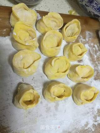 牛肉娃娃菜饺子的做法步骤:7