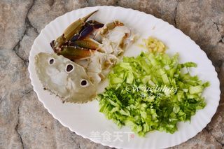 鲜美螃蟹粥的做法步骤:5