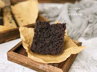 黑芝麻黑米糕的做法步骤:16