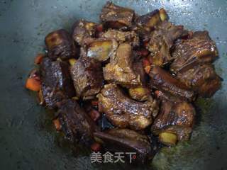 排骨焖饭的做法步骤:4