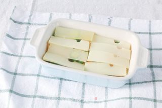 秋葵鲜虾烘蛋的做法步骤:6