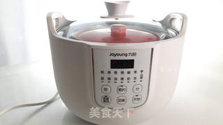 皂角米桃胶银耳羹的做法步骤:5