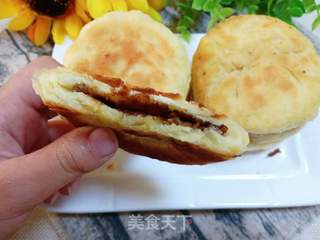 发面酥香红糖饼的做法步骤:21