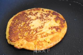发面玉米面饼的做法步骤:6