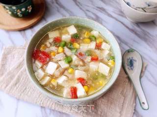 什锦豆腐羹的做法步骤:14