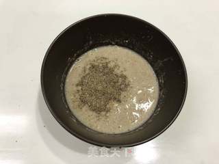 黑麦粉鸡蛋饼的做法步骤：2