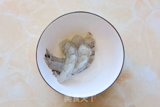 鲜虾窝蛋蒸肉泥的做法步骤:7