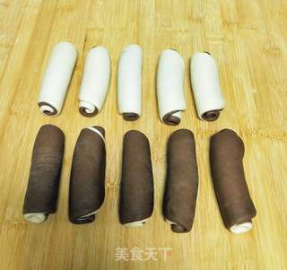 树木纹理馒头的做法步骤:14
