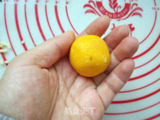 南瓜糯米芝心球的做法步骤:10