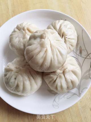 干马齿苋熟肉包子的做法步骤:13