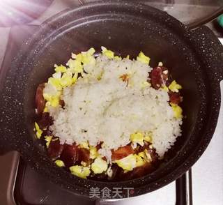 脆哨糯米饭的做法步骤：3