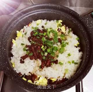 脆哨糯米饭的做法步骤：4