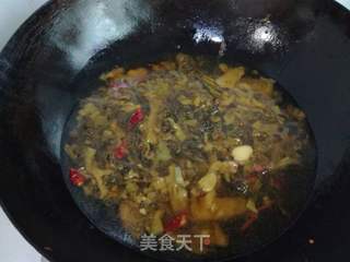 水煮酸菜牛肉的做法步骤:13