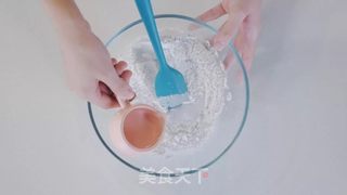 藕粉丸子的做法步骤:2