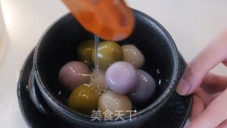 藕粉丸子的做法步骤:11