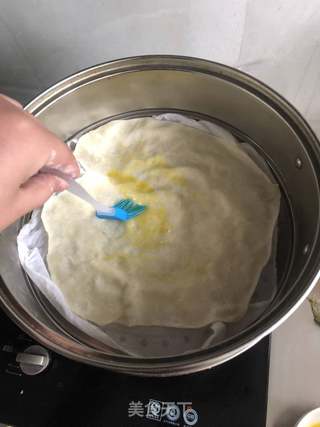 土豆丝卷饼的做法步骤:12