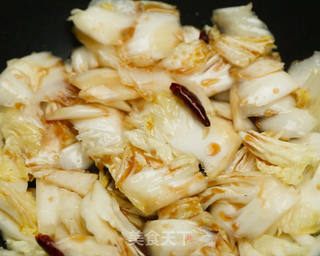 醋溜白菜的做法步骤:7