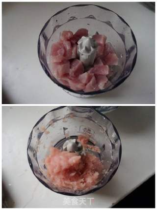 虾仁猪肉小馄饨的做法步骤:3