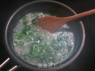 生滚牛肉白菜粥的做法步骤:3